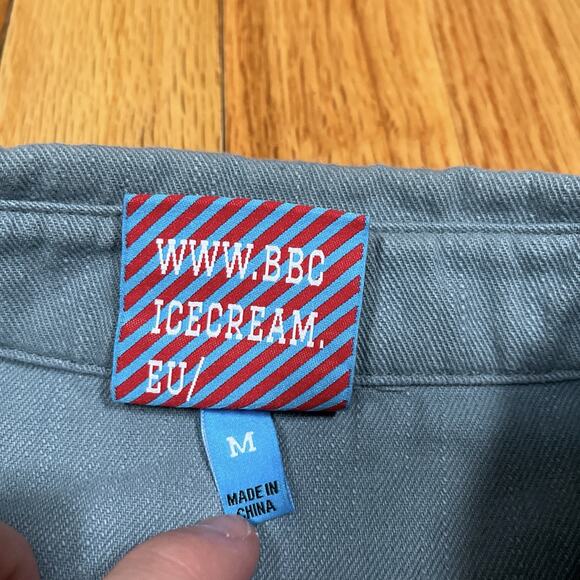 Billionaire Boys Club Ice Cream Soft Serve Zip Jacket Blue Size Medium Boxy - Picture 4 of 13